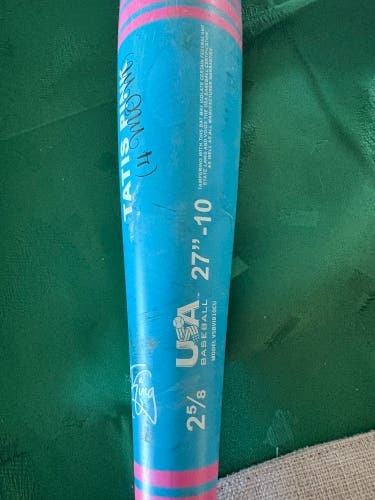 2025 Victus Vibe Alloy USABat Certified Bat (-10) 17 oz 27" (Used)