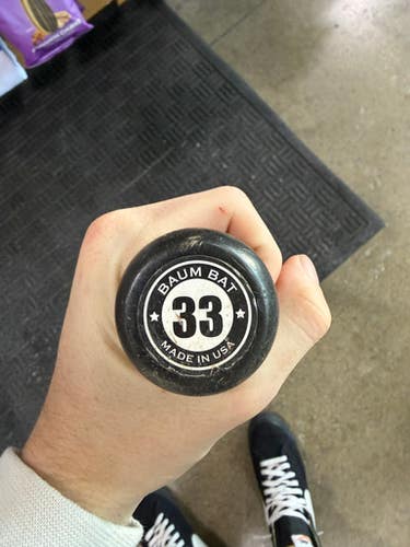 Used BAUM AAA PRO MAPLE BB/SB Wood Bat 33" 11605-S000212179