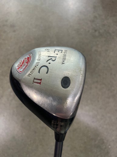 Used Callaway BIG BERTHA ERC II Mens Driver RH 8.0 Degree 11605-S000212323