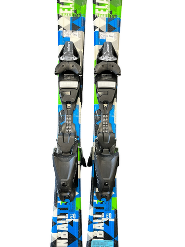 Used Elan EARLY RISE ROCKER Boys DH Ski/Binding Black 88 cm 11682-S000126324