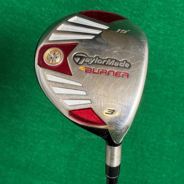 TaylorMade Burner 2007 Fairway 15 3 Wood REAX Superfast 50g Graphite Seniors