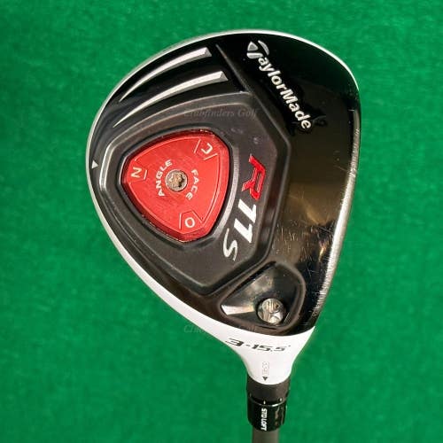 Lady TaylorMade R11S 15.5 Fairway Wood 3 Factory Aldila RIP Phenom 50G Ladies