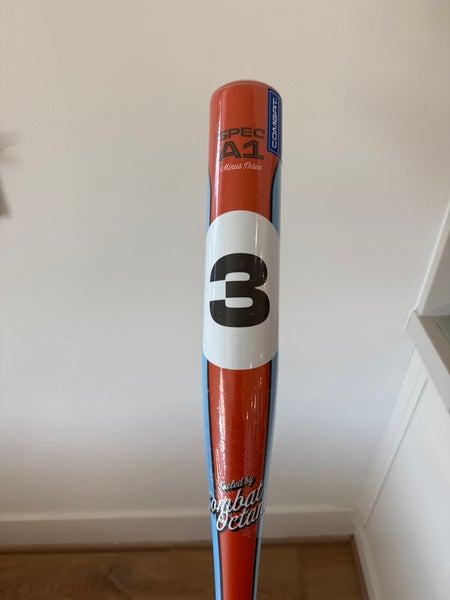 New Combat MFG Spec A1 BBCOR Bat (-3) 33" 30 oz