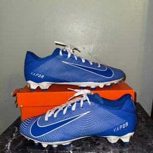Men's Size 13 Nike Low Top Vapor Carbon Varsity Untouchable Pro 3 (Used) Royal Blue