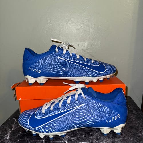 Men's Size 13 Nike Low Top Vapor Carbon Varsity Untouchable Pro 3 (Used) Royal Blue