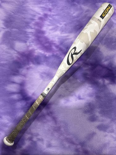 2025 Rawlings Icon Composite Bat USSSA Certified (-10) Composite 19 oz 29" (Used)