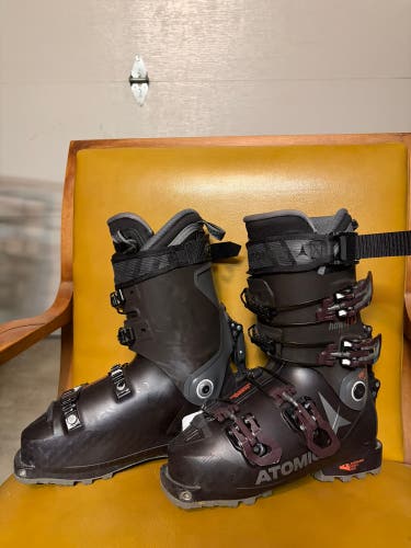Mondo 24 & 24.5 Women's Atomic Hawx Ultra Alpine Touring Ski Boots Medium Flex (Used)