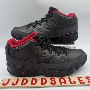 Nike Air Jordan 9 Retro Low Golf Charcoal Black True Red FJ5934-002 Men’s Sz 9

New