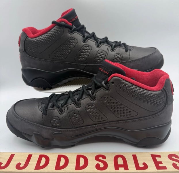 Nike Air Jordan 9 Retro Low Golf Charcoal Black True Red  display picture 1
