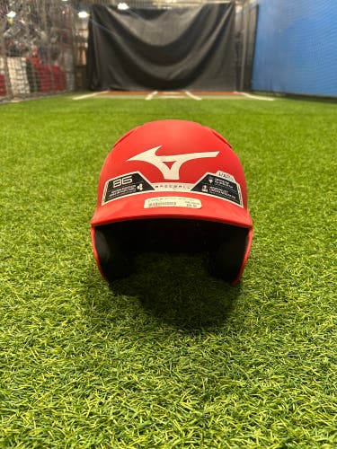 Mizuno B6 Batting Helmet L/XL Scarlet (New)