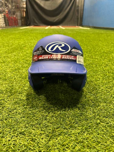 Rawlings Mach 1 Tone Batting Helmet Jr Matte Royal (New)
