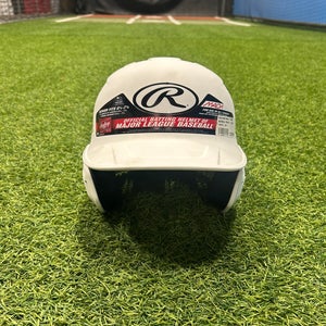 Rawlings Mach 1 Tone Batting Helmet Sr Matte White (New)
