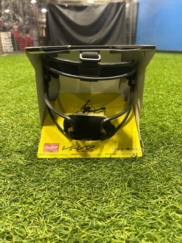 Rawlings High Visibility Softball Fielders Mask Youth Black (New)