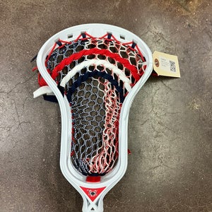 White ECD Lacrosse Ion Strung Head (New)