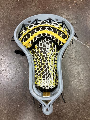 Gray ECD Lacrosse Ion Strung Head (New)