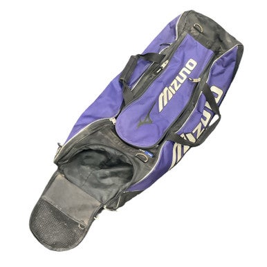 Used Mizuno BB/SB Team Wheeled Bag Purple 11859-S000027982