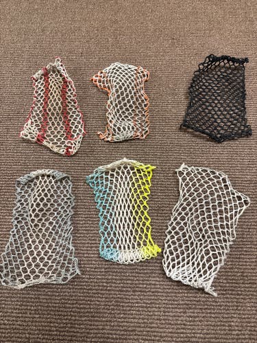 New and used miscellaneous mesh and stringing kits