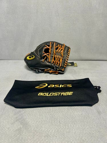 NWT ASICS Gold Stage infielder RHT Baseball Glove 11.5" (New)