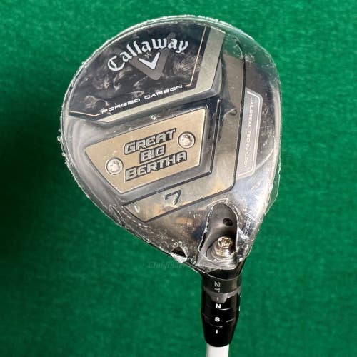 NEW Callaway 2023 Great Big Bertha 21 Fairway Wood 7 Aldila Ascent 40R2 SeniorS