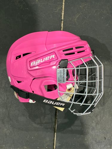 Pink Youth Bauer Prodigy Helmet (Used)