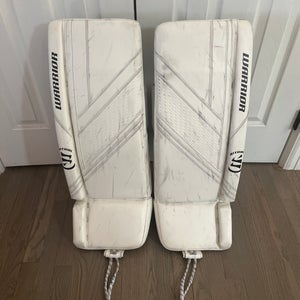 30" 2022 Warrior Ritual G6 E+ Goalie Leg Pads (Used)