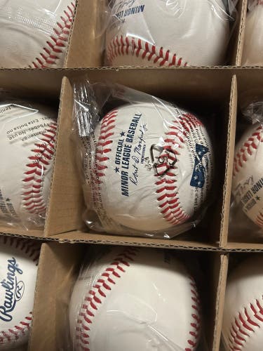 25  New MILB Rawlings Baseballs (NEW) unopened