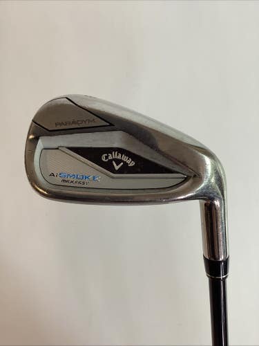 Callaway Paradym Ai Smoke Max Fast Single 8 Iron Tensei R2 Senior Graphite Shaft