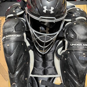 Black Under Armour Victory Series Catcher's Set