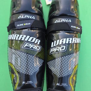Junior Warrior Alpha QX Pro Shin Pads 12"