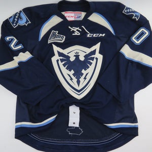 CCM Sherbrooke Phoenix QMJHL Game Worn Authentic Hockey Game Jersey CHL 56 #20