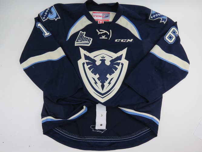 CCM Sherbrooke Phoenix QMJHL Game Worn Authentic Hockey Game Jersey CHL 56 #16