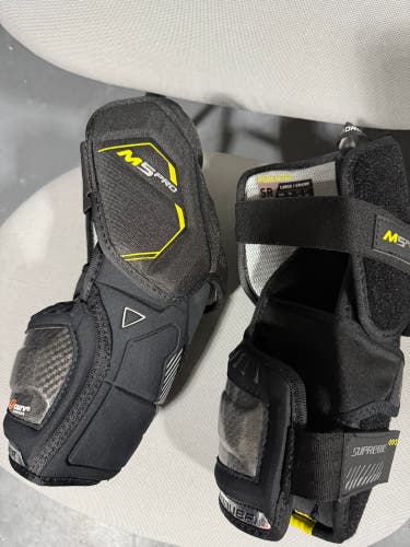 Senior Large Bauer Supreme M5 Pro Elbow Pads (Used)