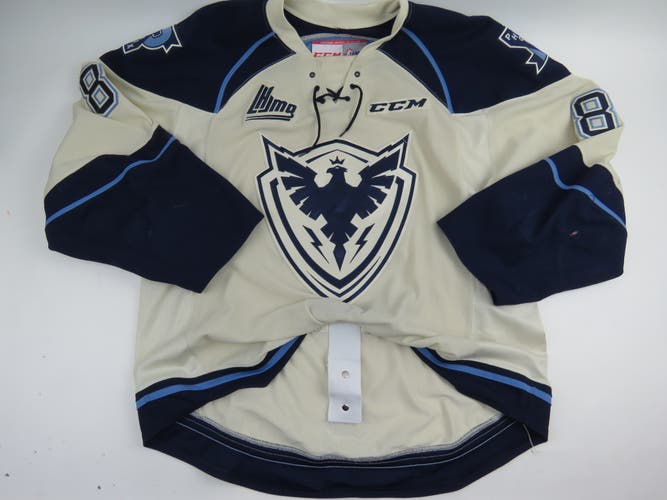 CCM Sherbrooke Phoenix QMJHL Game Worn Authentic Hockey Game Jersey CHL 56 #8