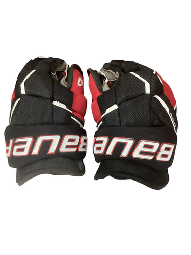 Used Bauer SUPREME Intermediate Gloves Black 12" 11613-S000175822