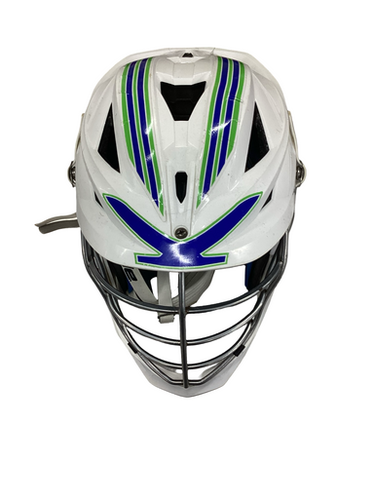 Used Cascade XRS Lacrosse Helmet White One Size 11613-S000175778