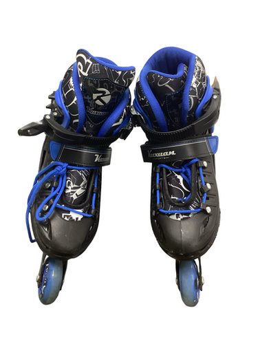 Used KUXUAN SPORTS Junior Roller Quad Skates Black Adjustable 11613-S000175768