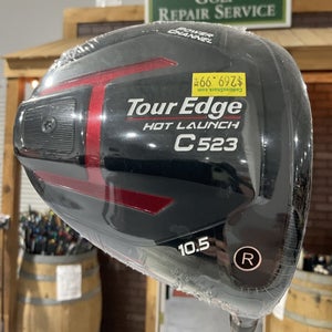 Tour Edge HOT LAUNCH C523 10.5 Driver 45" Regular Flex Graphite Shaft RH