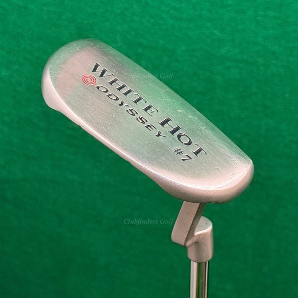 Odyssey White Hot #7 Mallet 35" Plumber's-Neck Mid-Mallet Putter Golf Club