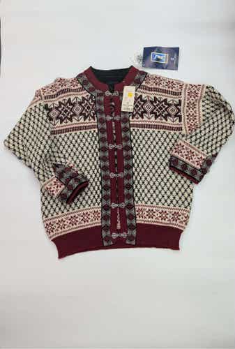 Vintage 90s DALE OF NORWAY, OLIMPIA Winter Pure Wool Knitted Sweater Size EU 52/54 - US L/XL.