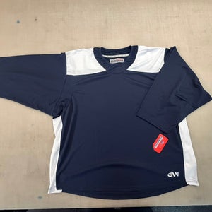 Blue Goalie Cut Boys Jersey (New)