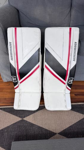 28" Warrior Ritual R/G6 Goalie Leg Pads (Used)
