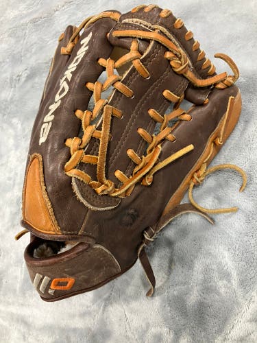 Brown Nokona Alpha S-2 RH Infield Baseball Glove 11.75" (Used)