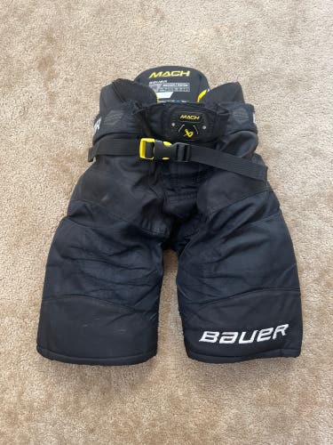 Junior Medium Bauer Supreme Mach Hockey Pants (Used)