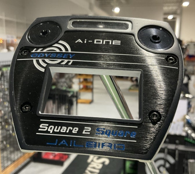 Odyssey Ai-One Square 2 Square JAILBIRD Mallet Putter 35" SUPER STROKE 13.5" RH