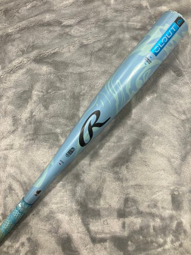 2025 Rawlings Clout AI Alloy Bat USSSA Certified (-8) Alloy 22 oz 30" (Used)