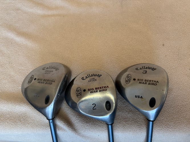 Men's Callaway Big Bertha Warbird Right Handed Clubs (Full Set) Regular Flex (Used)