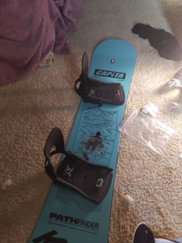 Men's Large K2 Clicker Snowboard Bindings All Mountain (New)