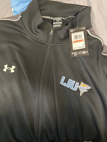 Black Men's XXXL Under Armour Sweatshirt (New) , LIU team issued