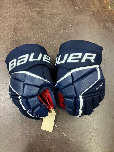 Blue Senior Bauer Vapor 3X Gloves 13" (Used)