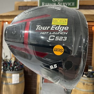 Tour Edge HOT LAUNCH C523 9.5 Driver 45" MAMIYA Stiff Flex Graphite Shaft RH